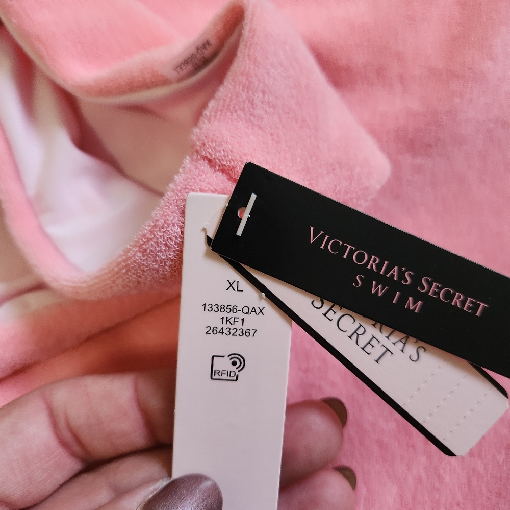 Victoria's Secret Pink Terry Cloth Bikini Bottom XL - Picture 4 of 7